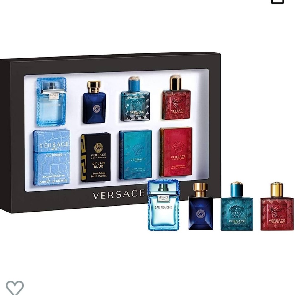 Versace 4 Piece Mini Gift Set for Men
